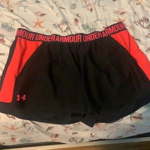 under armour shorts!